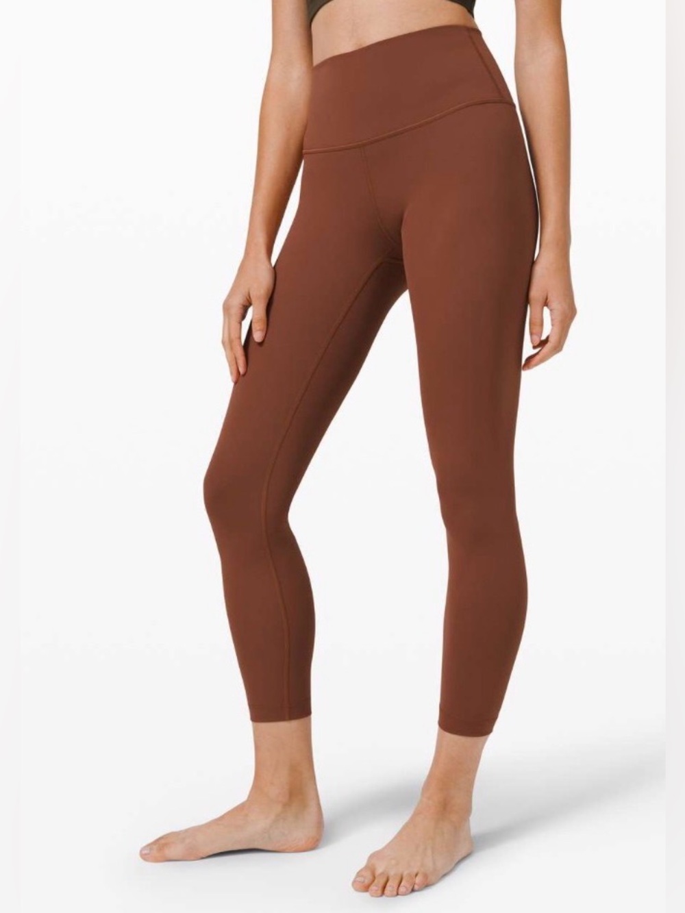 Lululemon Wunder Under High-Rise Tight 25” Full-On Luxtreme Ancient Copper Sz 2